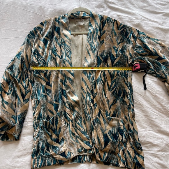 Forte Forte printed velvet belted jacket M - Picture 6 of 7